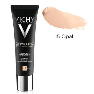 Fond de ten corector Dermablend 3D, nuanta 15 Opal, Vichy | 30 ml