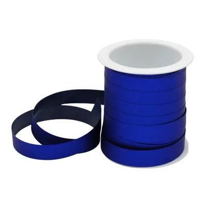 Minirolă rafie albastru mat 10m x 10mm