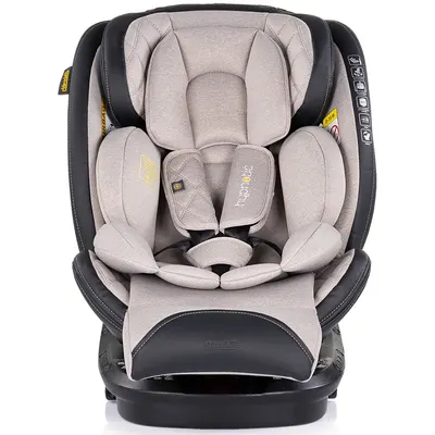 Scaun auto Chipolino Hypnotic Tiramisu I-Size 40-150 cm cu sistem Isofix, Top tether, Sezut rotativ
