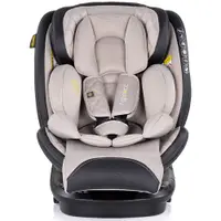Scaun auto Chipolino Hypnotic Tiramisu I-Size 40-150 cm cu sistem Isofix, Top tether, Sezut rotativ