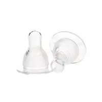 Set 2 tetine silicon super fin Minut Baby 0+