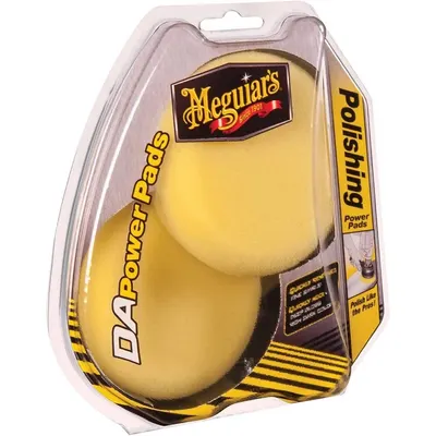 Set 2 Buc Burete Polish Fin Meguiar s DA Polishing Power Pads 101MM G3508INTMG