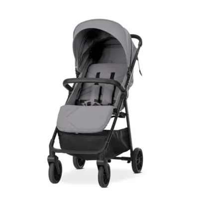Carucior sport ultrausor, Lorelli Zozu, pliere cu o mana, 5.8 kg, pana la 22 kg, Grey