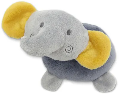 Zornăitoare Lorelli - Natural, Donut pui de elefant, gri