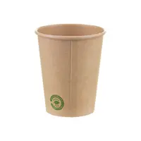 Pahare Carton Zero Plastic Kraft 240 ml, 50 Bucati