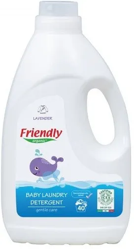 Detergent pentru hainele bebelusilor Friendly Organic Lavender, 2 l