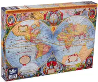 Puzzle Black Sea Premium din 1000 de piese - Harta antica a lumii, 1630