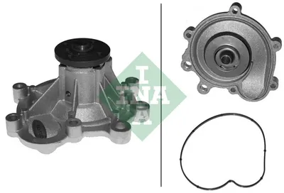 Pompa apa cu garnitura potrivit MERCEDES C (C204), C (CL203), C T-MODEL (S203), C T-MODEL (S204), C (W203), C (W204), CLC (CL203), CLK (A209), CLK (C209), E (A207), E (C207) 1.6 1.8 1.8CNG 05.02