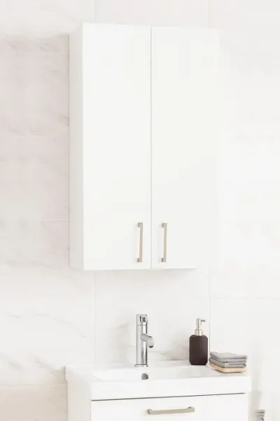 Dulap baie suspendat PROFI, 2 usi, 35x21.5x68 cm