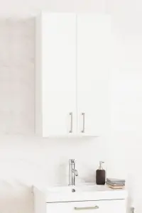 Dulap baie suspendat PROFI, 2 usi, 35x21.5x68 cm