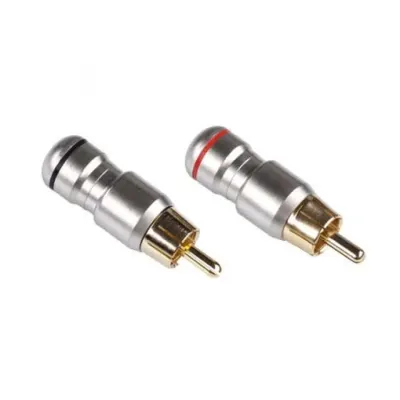 Conector RCA tata metalic, WTY0063