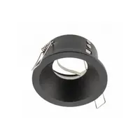Spot - Ceiling spot fixture ELVA, IP54, round, Ø85x45mm, black