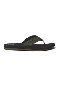 Papuci flip-flop cu aspect texturat Tha Layback - Verde stins