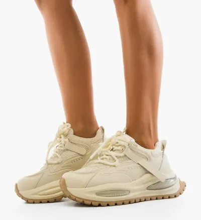 Sneakers dama Kalimio Bej