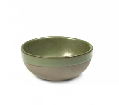 Bol - Serax Round Bowl Surface Grey / Camogreen Smal