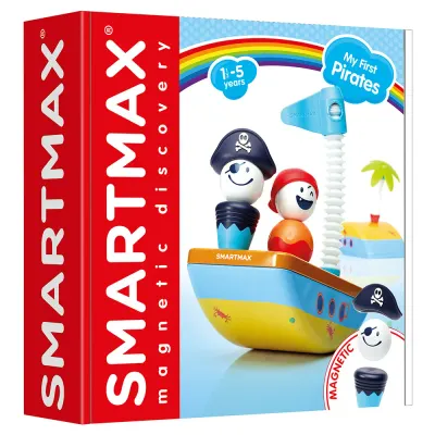 Joc magnetic, Smart Max, Primii mei pirati, 10 piese