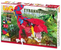 Constructor pentru copii 6 în 1 LaQ Dinosaur World - Tyrannosaurus, 304 piese