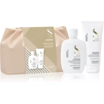 Alfaparf Milano Semi di Lino Diamond Duo Kit set cadou pentru luminozitate si hidratare