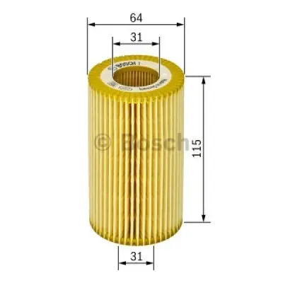 Filtru ulei BOSCH 1 457 429 263