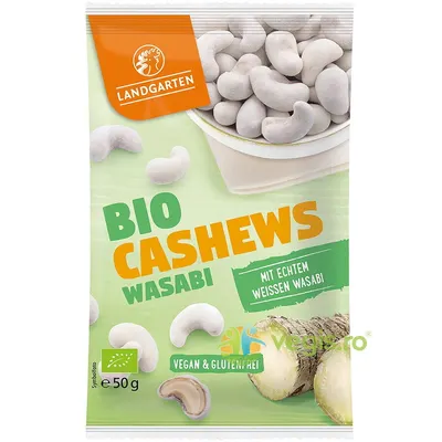 Caju cu Wasabi fara Gluten Ecologic/Bio 50g
