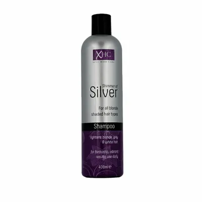 Șampon, Xpel, Shimmer of Silver, pentru păr blond, gri 400 ml