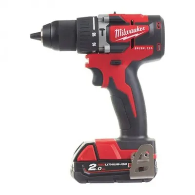 Masina de gaurit Milwaukee cu percutie cu acumulator MODEL M18 CBLPD-202C, 60NM