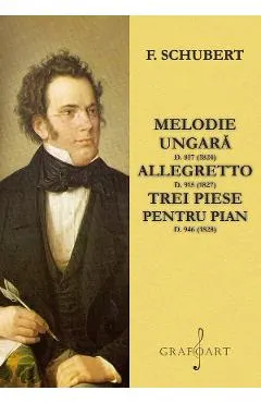Melodie ungara. Allegretto. Trei piese pentru pian