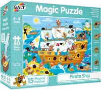 Puzzle magic Galt, 50 piese, Corabia piratilor