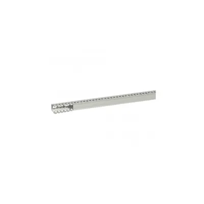 Canal de cablu Transcab - 25x40 mm - light gri halogen free