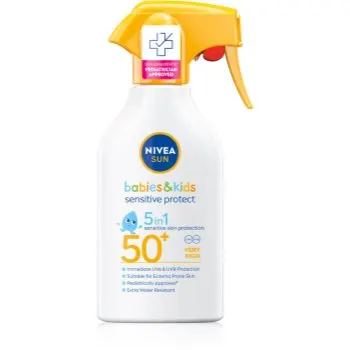 NIVEA SUN Babies & Kids spray pentru protectie solara pentru copii pentru piele sensibila