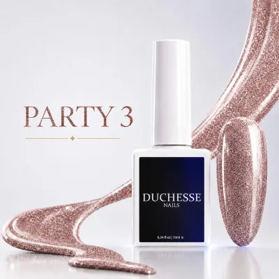 Oja Semipermanenta Unghii, HEMA&TPO FREE, Nuanta PARTY 3, 10 ml - Default Title