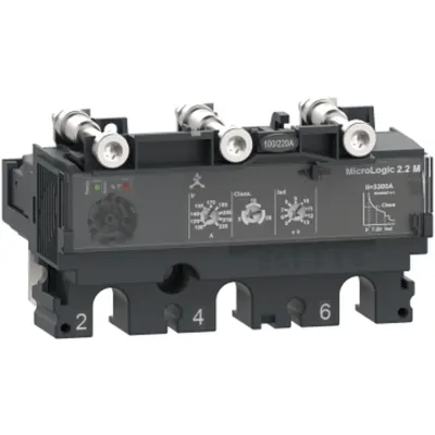 Unitate de declansare MicroLogic 2.2 M pentru intreruptoare ComPacT NSX 100/160/250, electronica, 50 A, 3 poli 3d