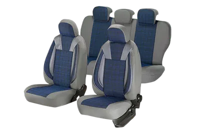 Set Huse Scaun Luxury Albastru