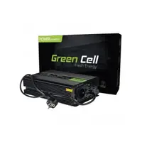 Invertor de tensiune 12V -> 230V, 300W, INV07, sinus pur, centrale termice, Greencell