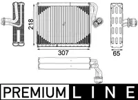 Evaporator aer conditionat potrivit MERCEDES S (C216), S (W221, V221) M156.984-OM651.961