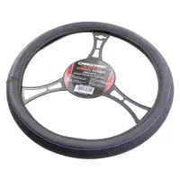 Husa Volan Auto - Negru+Albastru