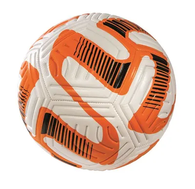 Minge de fotbal Rs Toys din piele ecologica model Orange diametru 23 cm