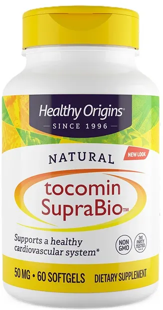 Tocomin SupraBio, 50 mg, 60 capsule gelatinoase moi, Healthy Origins