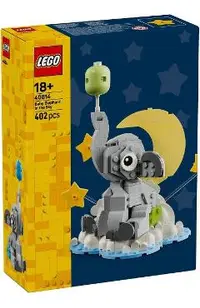 Lego: Pui de elefant pe cer