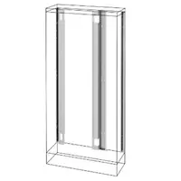 Rear Uprights and Rear With Functional Frames - Floor-Mounting Tablou Electrics Side Compartment - Qdx 630 H - 1600x400mm