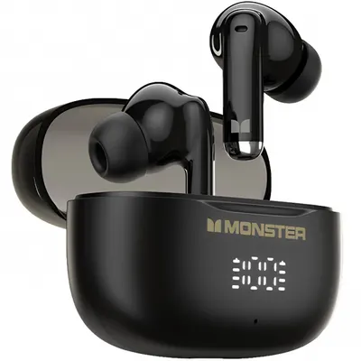 Handsfree Bluetooth Monster N-Lite 300, TWS, Negru