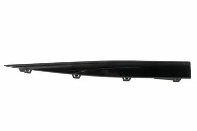 Ornament bandou lateral fata Stanga potrivit MERCEDES C-KLASA W206 dupa 2021 (negru, AMG/Night pakiet)