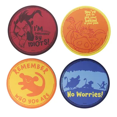 Set 4 suporturi pentru pahar - The Lion King