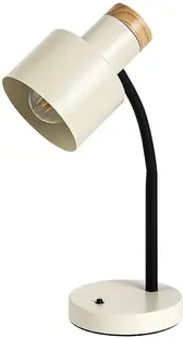 Lampă de birou Rabalux - Pastro, E27, alb-negru
