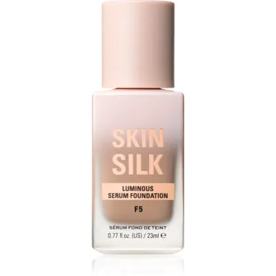 Revolution Skin Silk Serum Foundation Machiaj usor cu efect de luminozitate culoare F5 23 ml