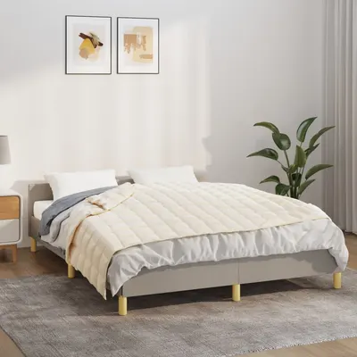Gossi patura grea, crem deschis, 122x183 cm, 5 kg, textil