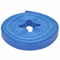 vidaXL Furtun plat, 25 m 1" PVC, livrare apă
