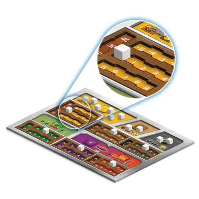 Accesorii pentru joc de societate Terraforming Mars - tabla 3D pentru jucatori, 5 bucati