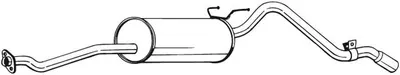 Toba esapament finala TOYOTA HILUX V; VW TARO 2.4D intre 1988-1997