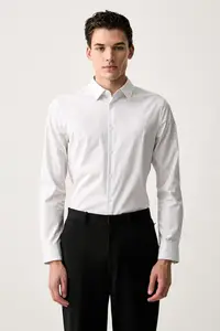 Calvin Klein cămașă pentru bărbați din bumbac cu elastan